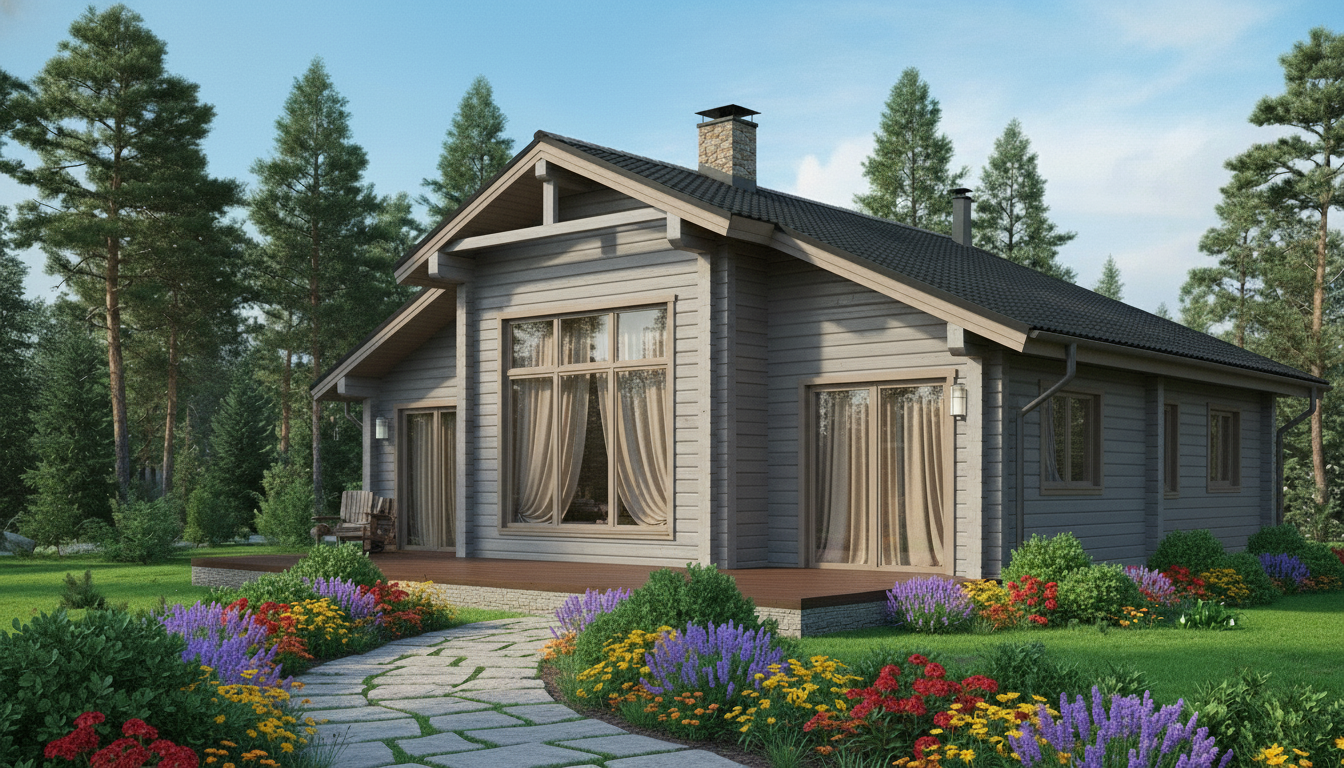 Баня из двойного бруса - фото 3