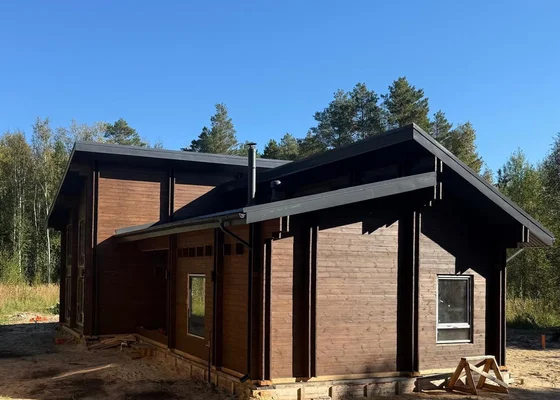Дом из двойного бруса