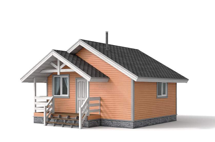 Беседка из двойного бруса - фото 10