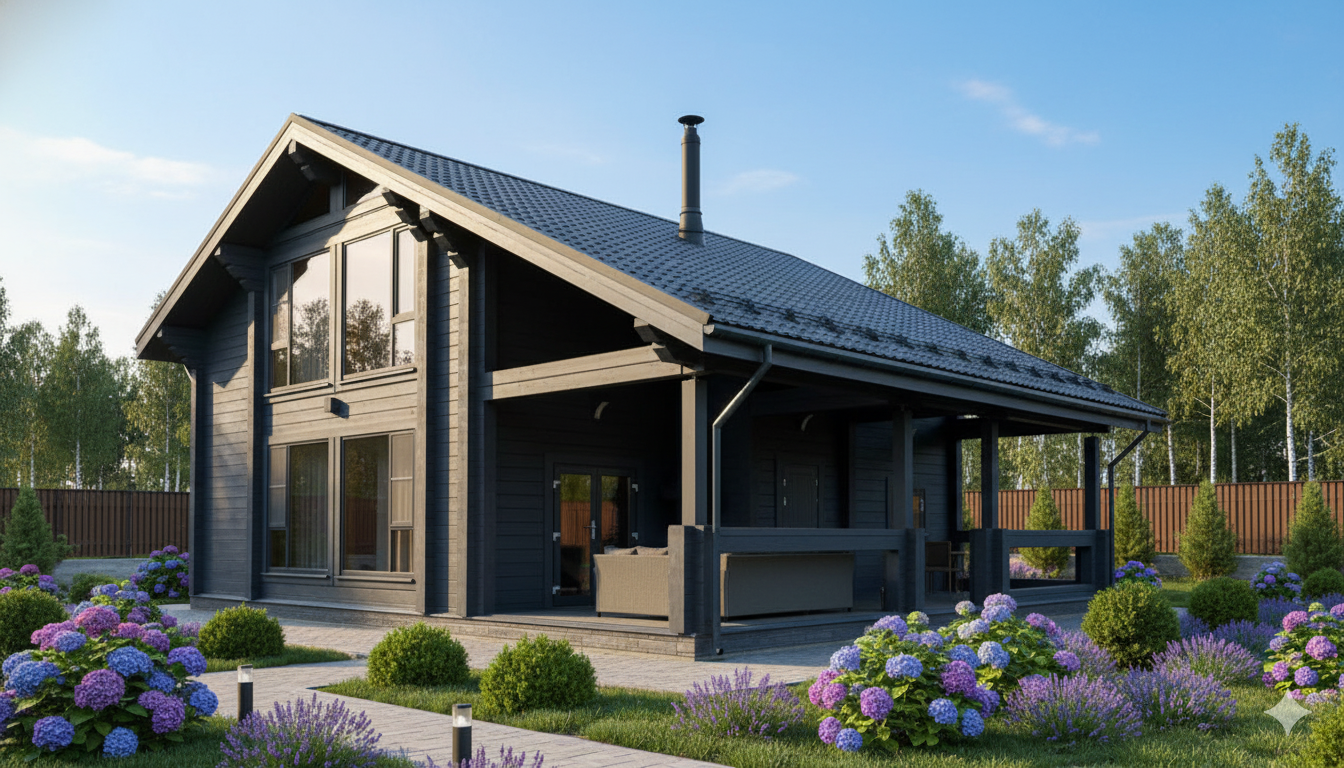 Беседка из двойного бруса - фото 3